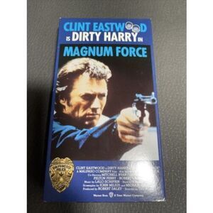 Magnum Force (VHS) Clint Eastwood Dirty Harry 1973